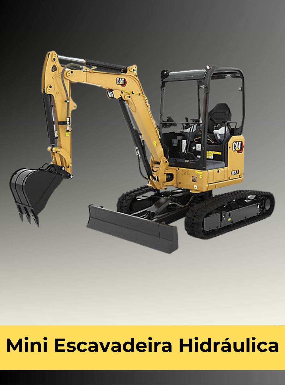 mini escavadeira eletrica